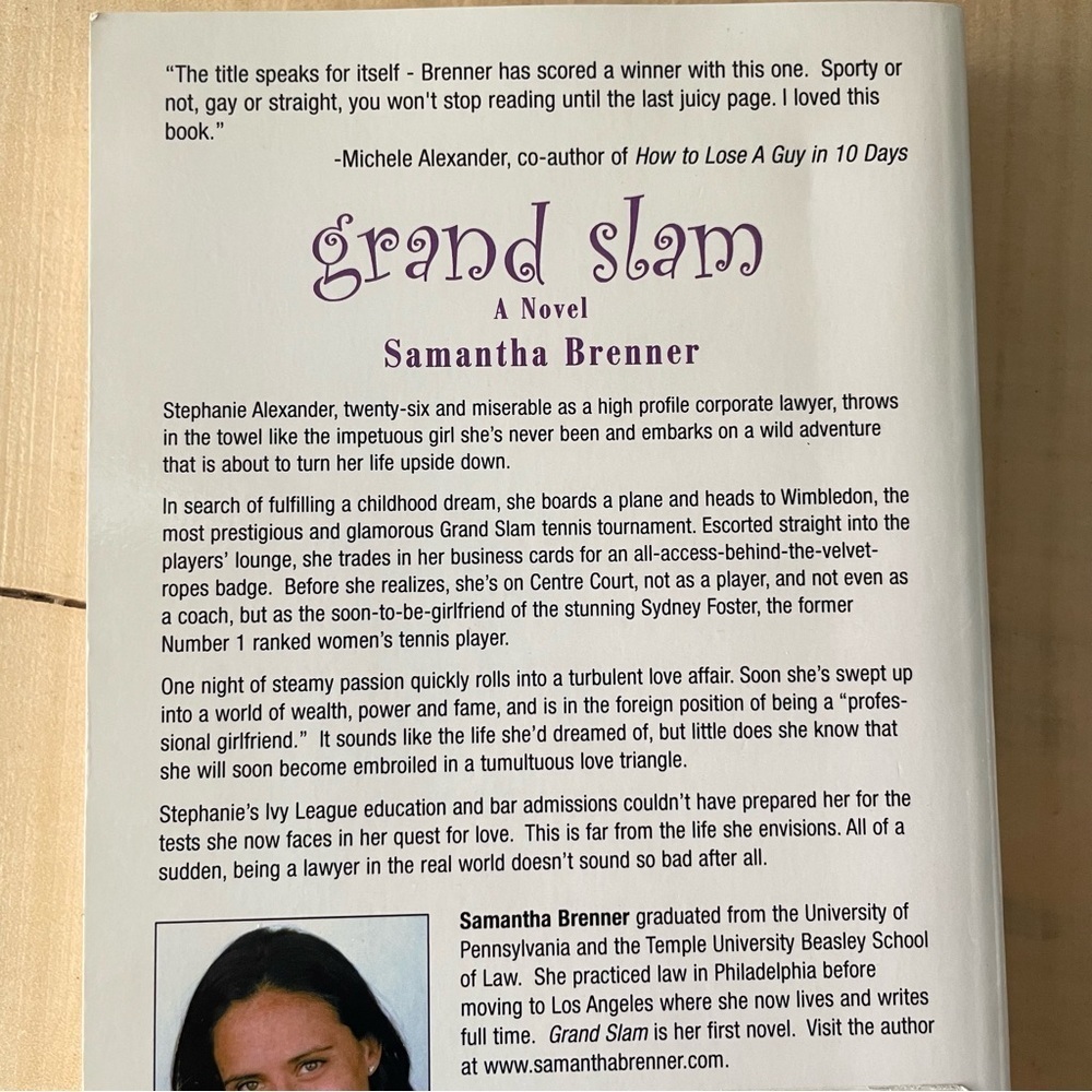 LAST CHANCE Adult Fiction Romance LGBT+ Grand Slam Brenner Paperback Novel Book - Picture 3 of 10